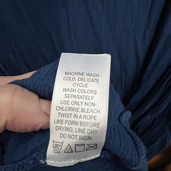 Woman Within Gauze Dress 26/28 - Picture 5 of 7